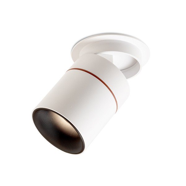 RED R14239 AUGUSTA zápustná bílá/černá 230V LED 12W 36° 3000K - RED - DESIGN RENDL
