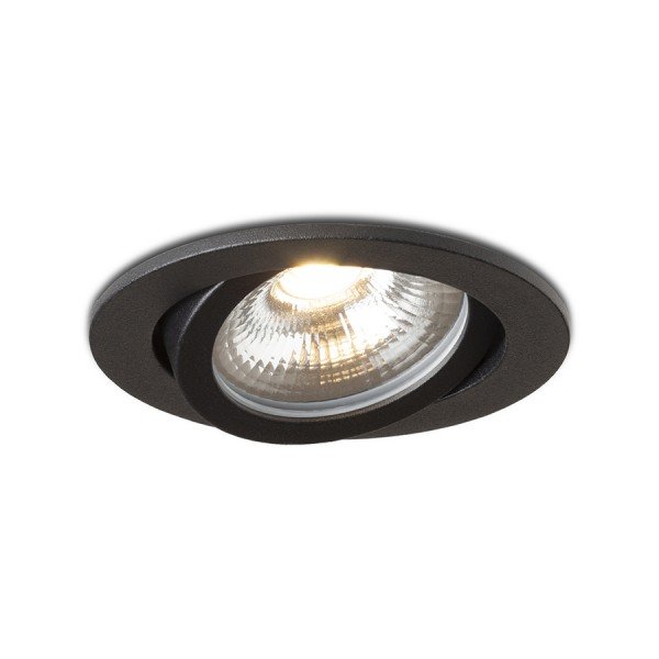RED R14237 JADE DIMM TO WARM zápustná černá 230V LED 6W 60° 3000 - 2000K - RED - DESIGN RENDL