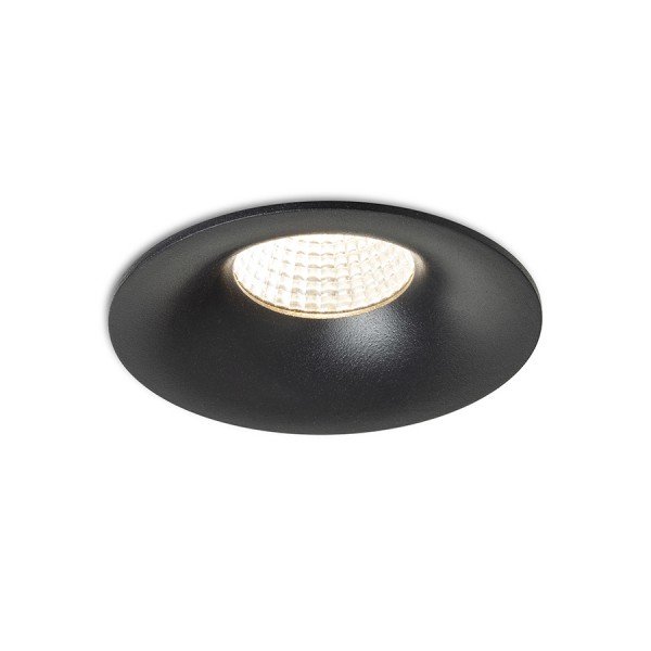 Levně RED R14233 FLEUR IP54 DIMM zápustná černá 230V LED 15W 60° IP54 3000K - RED - DESIGN RENDL