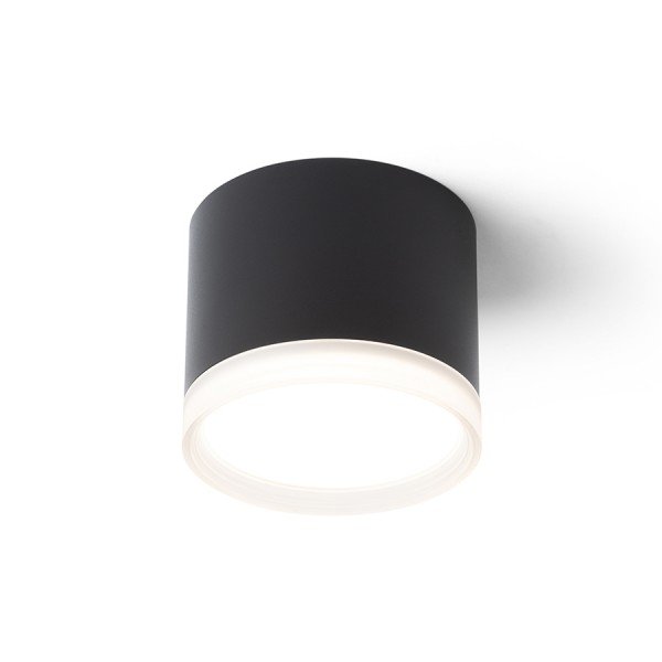 RED R14222 MEMA stropní černá satinovaný akryl 230V LED GX53 7W - RED - DESIGN RENDL
