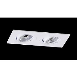 Obrázek pro produkt Vestavné svítidlo Aluminio Blanco, bílá 2x 7W LED 230V - BPM