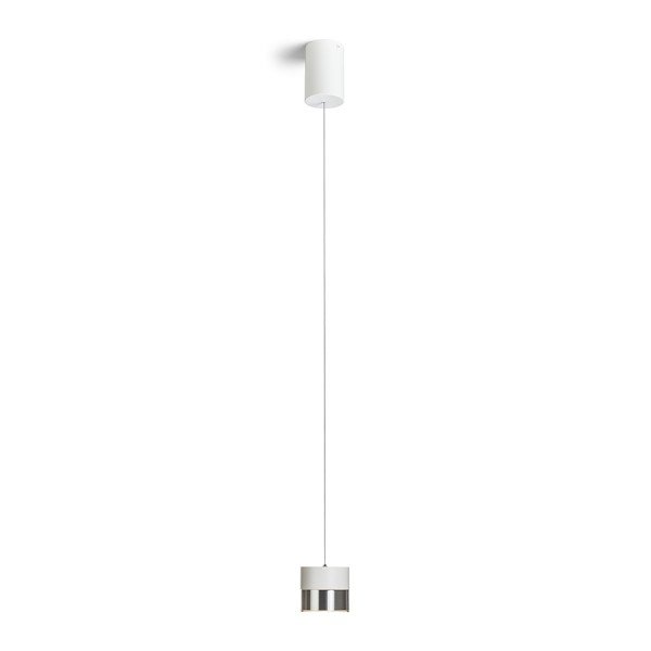 RED R14218 JUNIPER závěsná stahovatelná bílá chrom 230V LED 15W 30° 3000K - RED - DESIGN RENDL