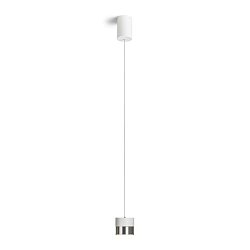 Obrázek pro produkt JUNIPER závěsná stahovatelná bílá chrom 230V LED 15W 30°  3000K - RED - DESIGN RENDL