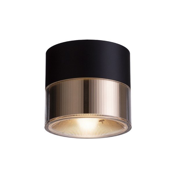 RED R14217 JUNIPER stropní černá/zlatá 230V LED 15W 30° 3000K - RED - DESIGN RENDL