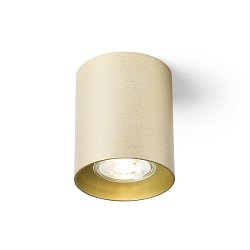 Obrázek pro produkt MANTOVA I stropní česaná mosaz 230V GU10 7W - RED - DESIGN RENDL
