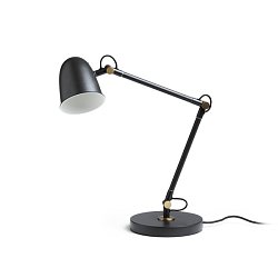 Obrázek pro produkt DANNY stolní černá mosaz 230V E14 5W - RED - DESIGN RENDL