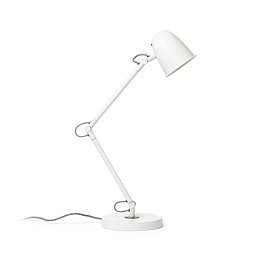 Obrázek pro produkt DANNY stolní bílá matný nikl 230V E14 5W - RED - DESIGN RENDL
