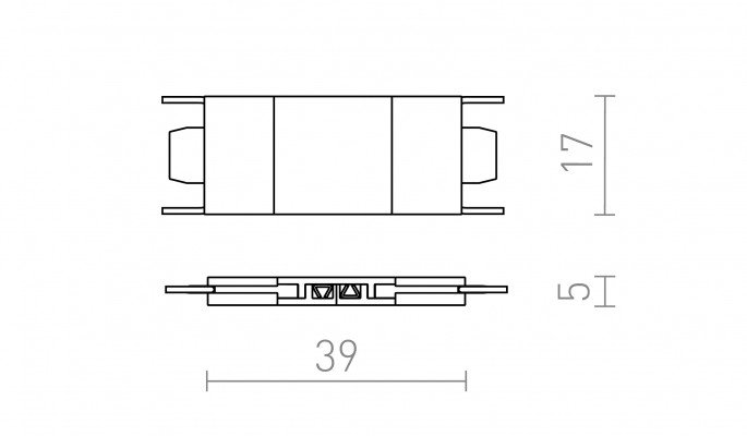 RED R14178 VEGA přímý spoj černá 24V  - RED - DESIGN RENDL (obrázek 3)