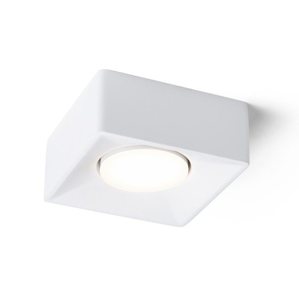 RED R14165 FRAM SQ přisazená sádrová 230V LED GX53 7W - RED - DESIGN RENDL