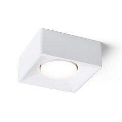Obrázek pro produkt FRAM SQ přisazená sádrová 230V LED GX53 7W - RED - DESIGN RENDL