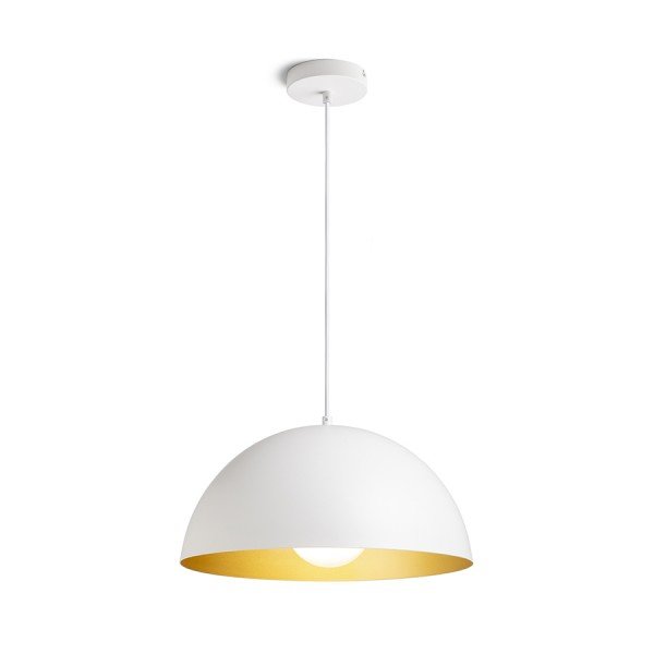 RED R14112 GLADYS 40 závěsná bílá/zlatá 230V E27 30W - RED - DESIGN RENDL