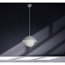 Obrázek pro produkt Závěsné svítidlo LUKIDA ST2 430mm 1x E27 25W IP40 triplex opál / šedá ZST/094/L100 KP SD* - OSMONT