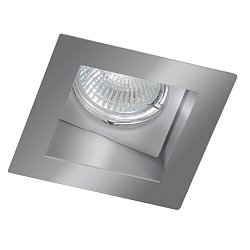 Obrázek pro produkt Vestavné svítidlo Aluminio Plata nikl satin 7W 500lm 3000K LED 230V - BPM