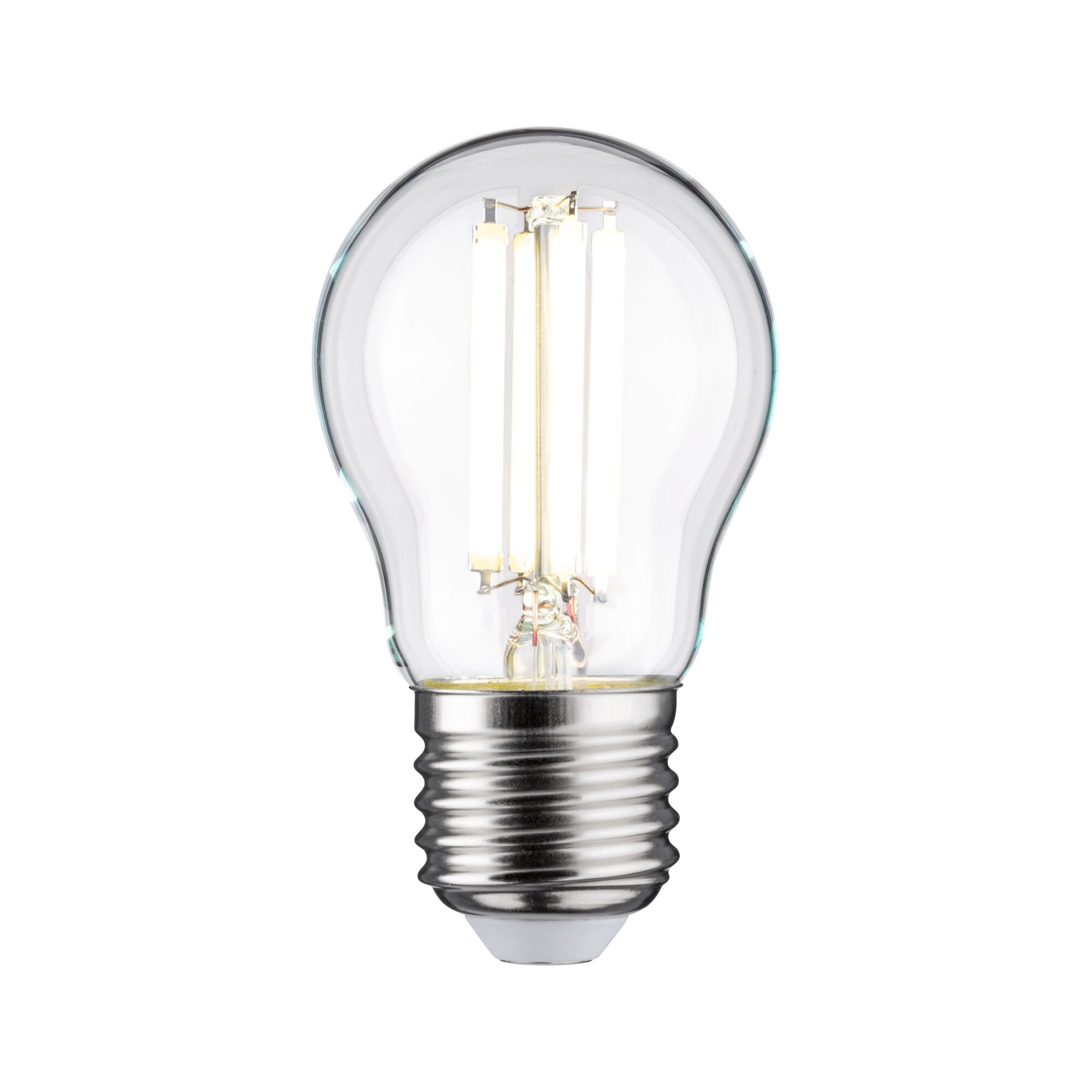P 29213 Eco-Line Filament 230V LED kapka E27 80 mm 2,5W 4000K čirá - PAULMANN