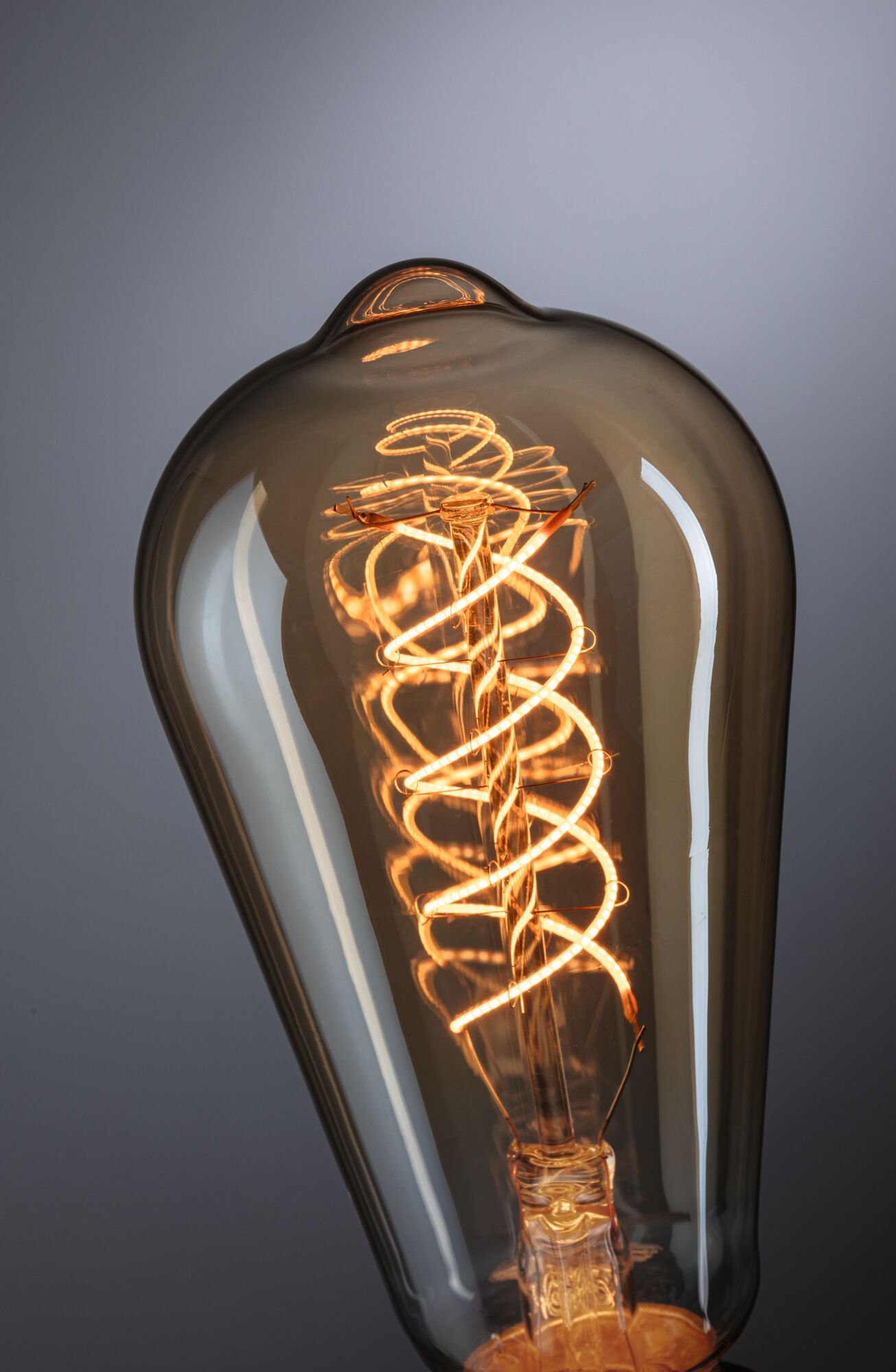 P 29242 Rustic Shine Standard 230V LED žárovka E27 Filament S-Form 4,2W 1800K stmívatelné zlatá - PAULMANN (obrázek 5)