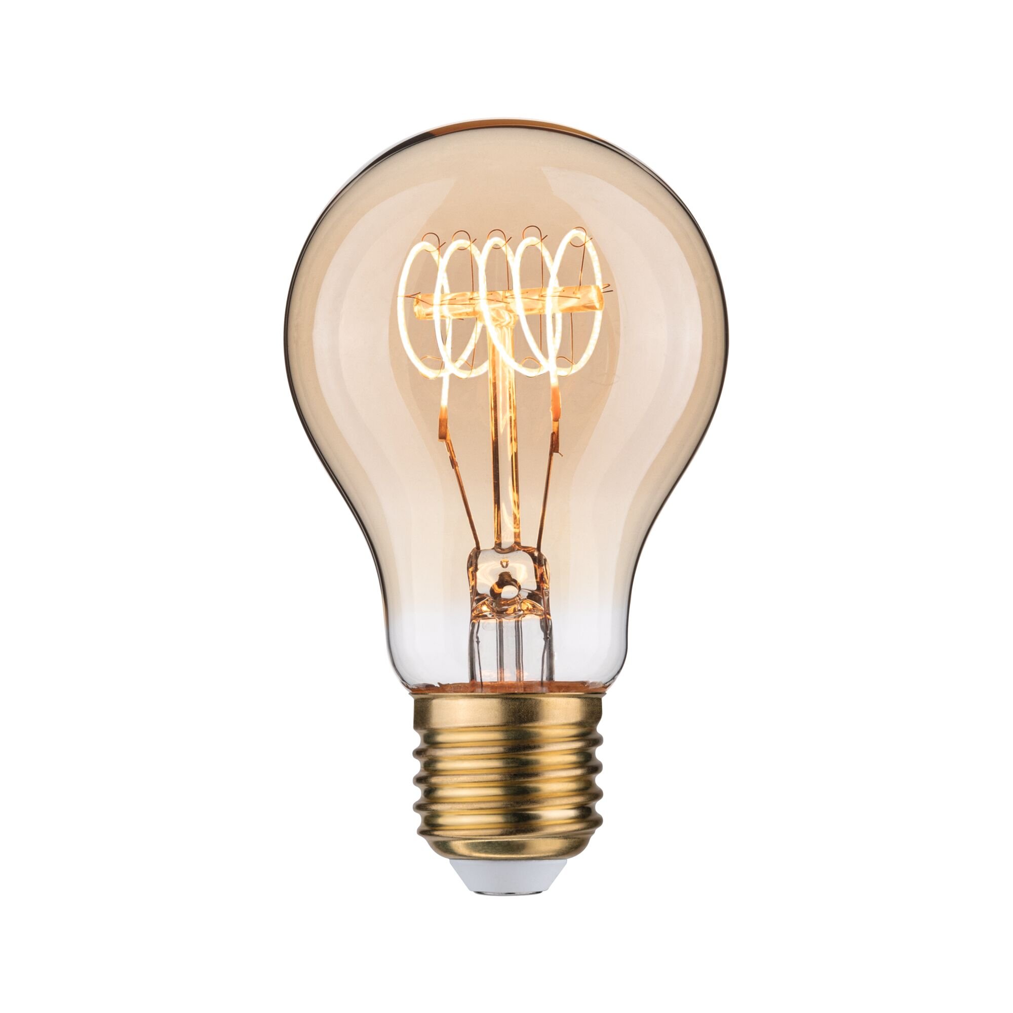 P 29244 Rustic Shine Standard 230V LED žárovka E27 4,5W 1800K stmívatelné zlatá - PAULMANN