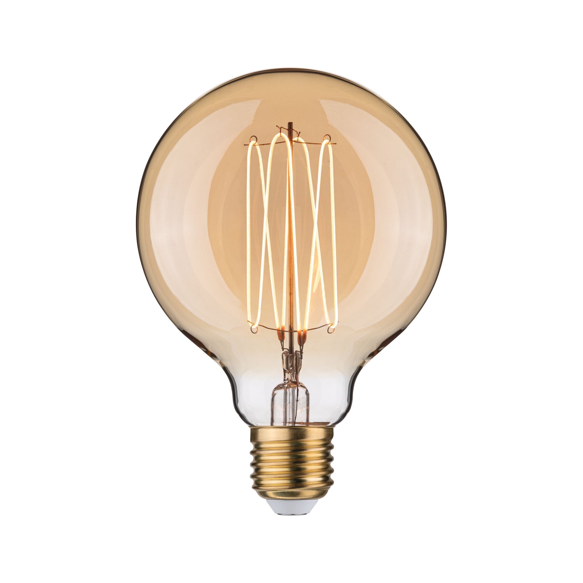 P 29245 Rustic Shine Standard 230V LED Globe E27 Filament I-Form 4,2W 1800K stmívatelné zlatá - PAULMANN