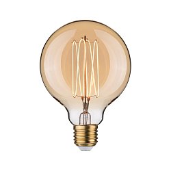 Obrázek pro produkt Rustic Shine Standard 230V LED Globe E27 Filament I-Form 4,2W 1800K stmívatelné zlatá - PAULMANN