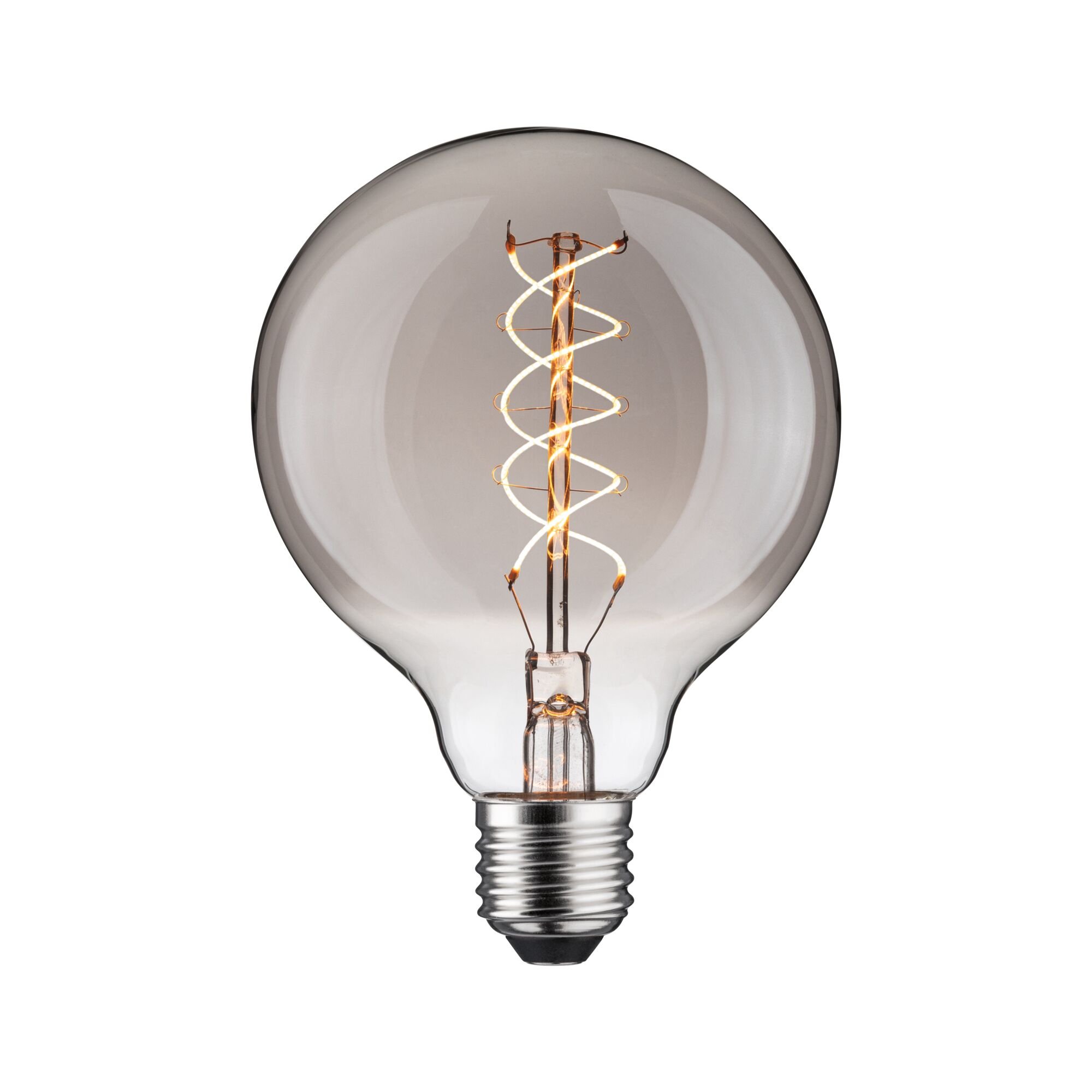 P 29247 Rustic Shine Standard 230V LED Globe E27 Filament S-Form 4,2W 1800K stmívatelné kouřové sklo - PAULMANN
