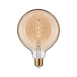 Obrázek pro produkt Rustic Shine Standard 230V LED Globe E27 4,2W 1800K stmívatelné zlatá - PAULMANN
