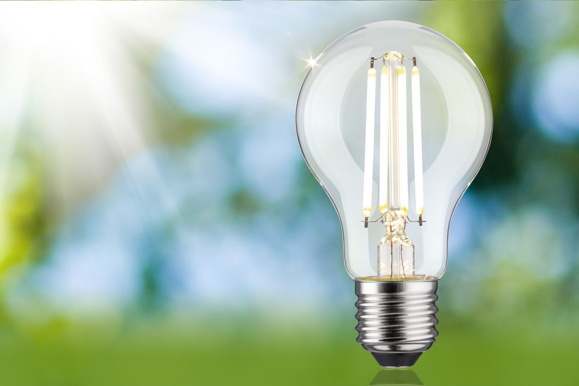 P 29254 Eco-Line Filament 230V LED žárovka E27 4,3W 4000K stmívatelné čirá - PAULMANN (obrázek 4)