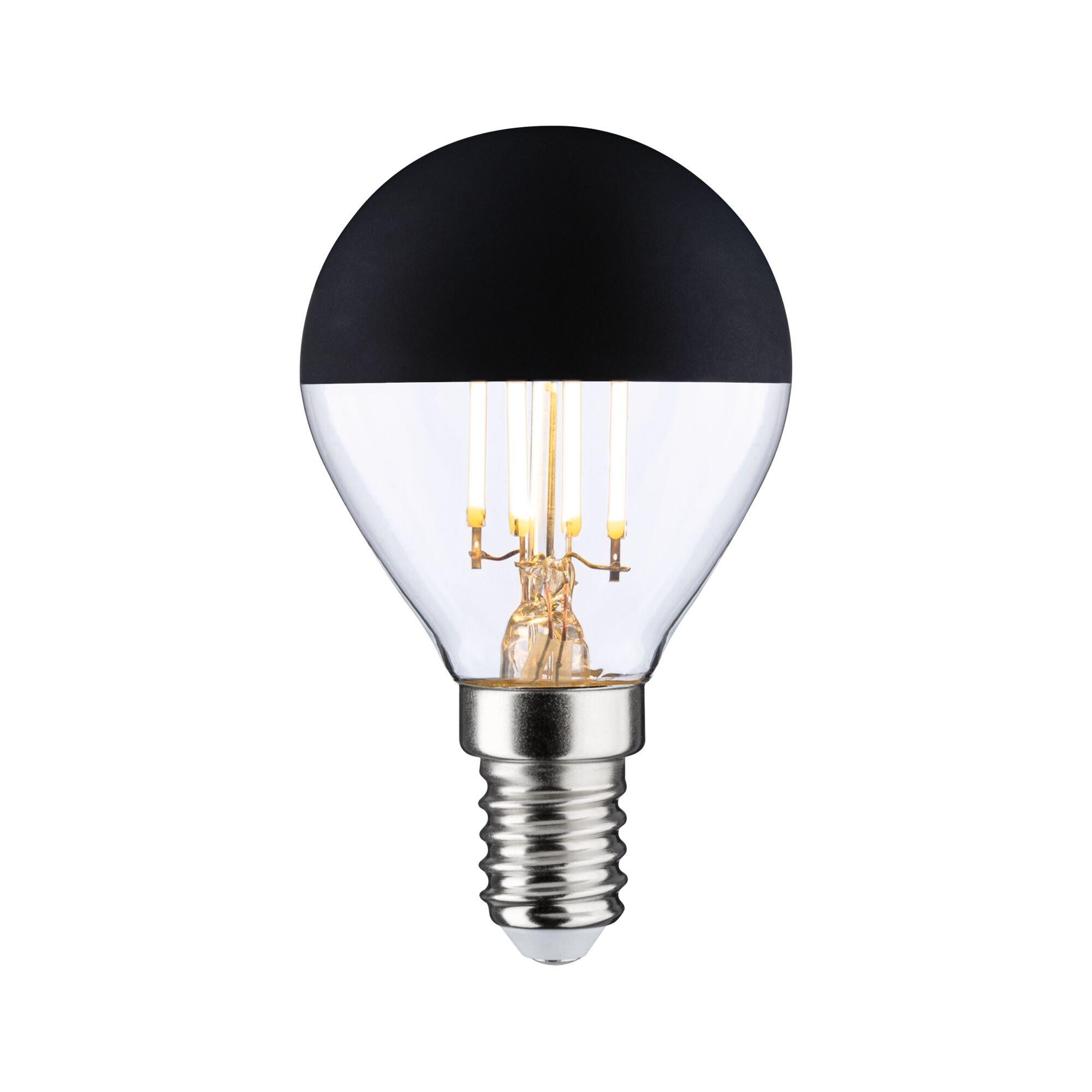 P 29264 Modern Classic Edition Standard 230V LED kapka E14 4,5W 2700K stmívatelné černý svrchlík - PAULMANN