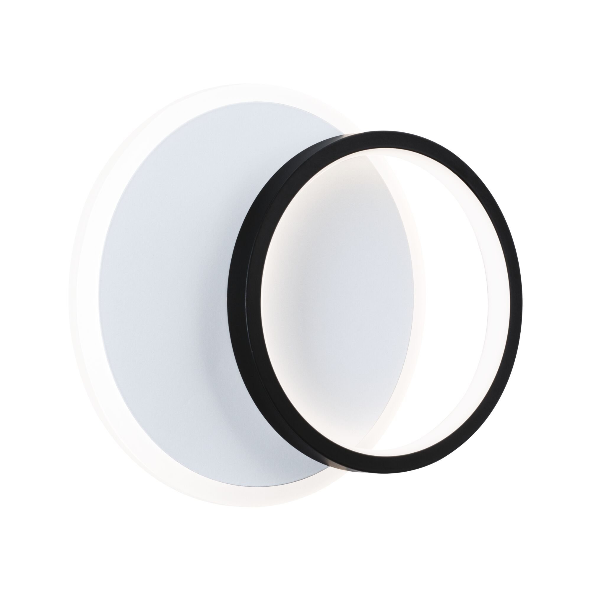 Levně P 71166 LED nástěnné svítidlo 2Form 4000K / 230V 7W / 5,5W bílá/černá - PAULMANN
