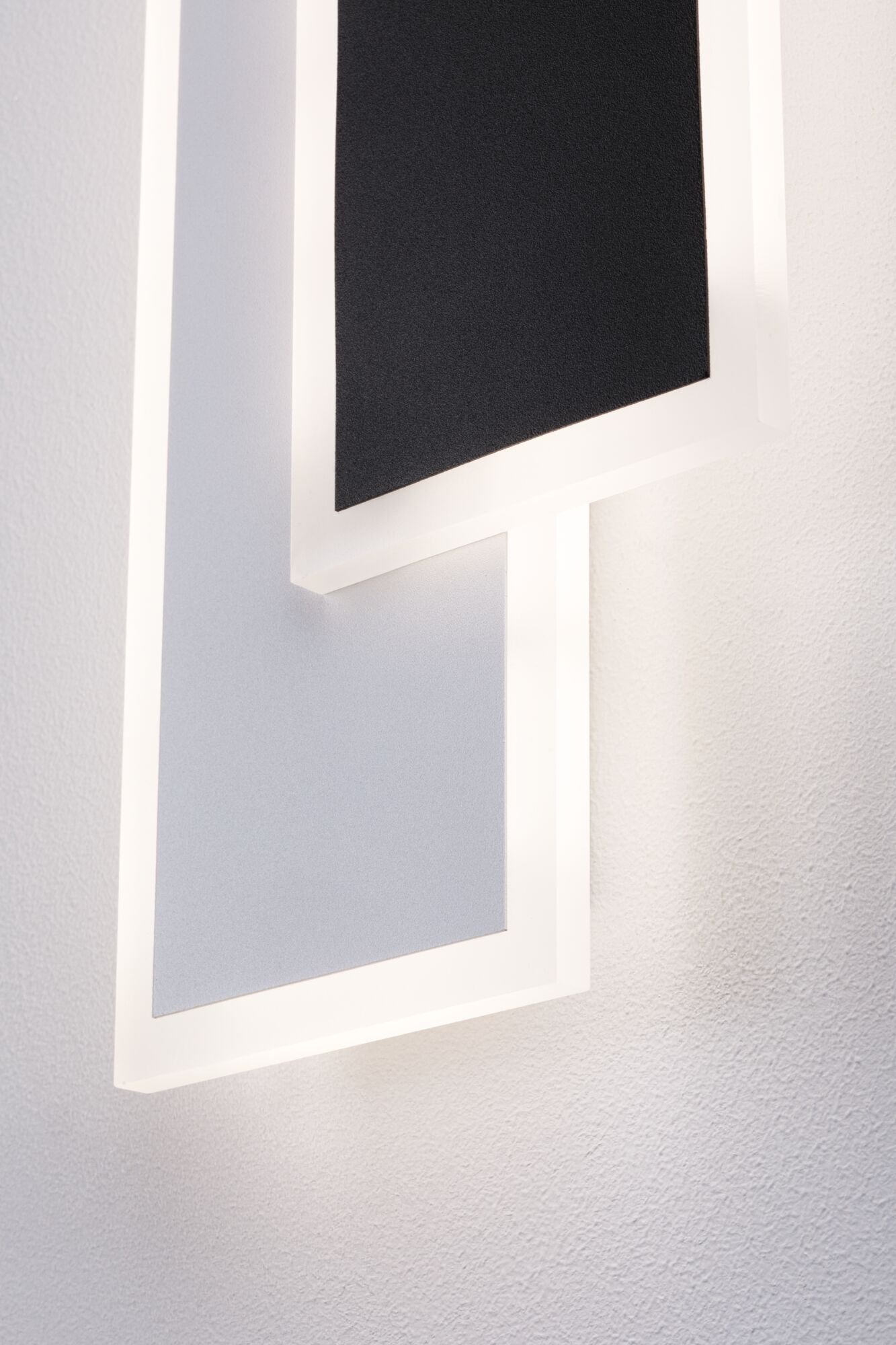 P 71167 LED nástěnné svítidlo 2Form 4000K / 230V 8W / 8W bílá/černá - PAULMANN (obrázek 4)