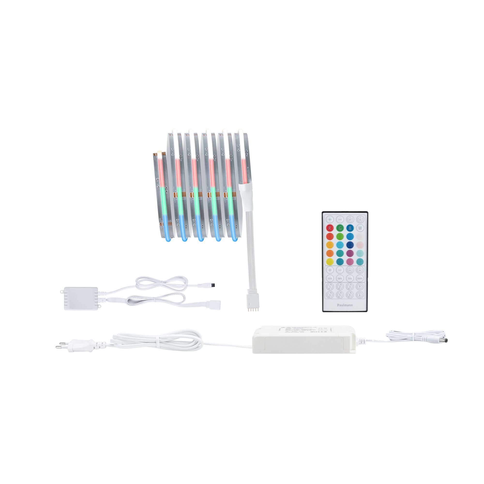 P 71200 MaxLED 1000 LED Strip Full-Line COB základní sada 1,5m 17W 1038lm/m 896 LEDs/m RGBW+ 48VA - PAULMANN