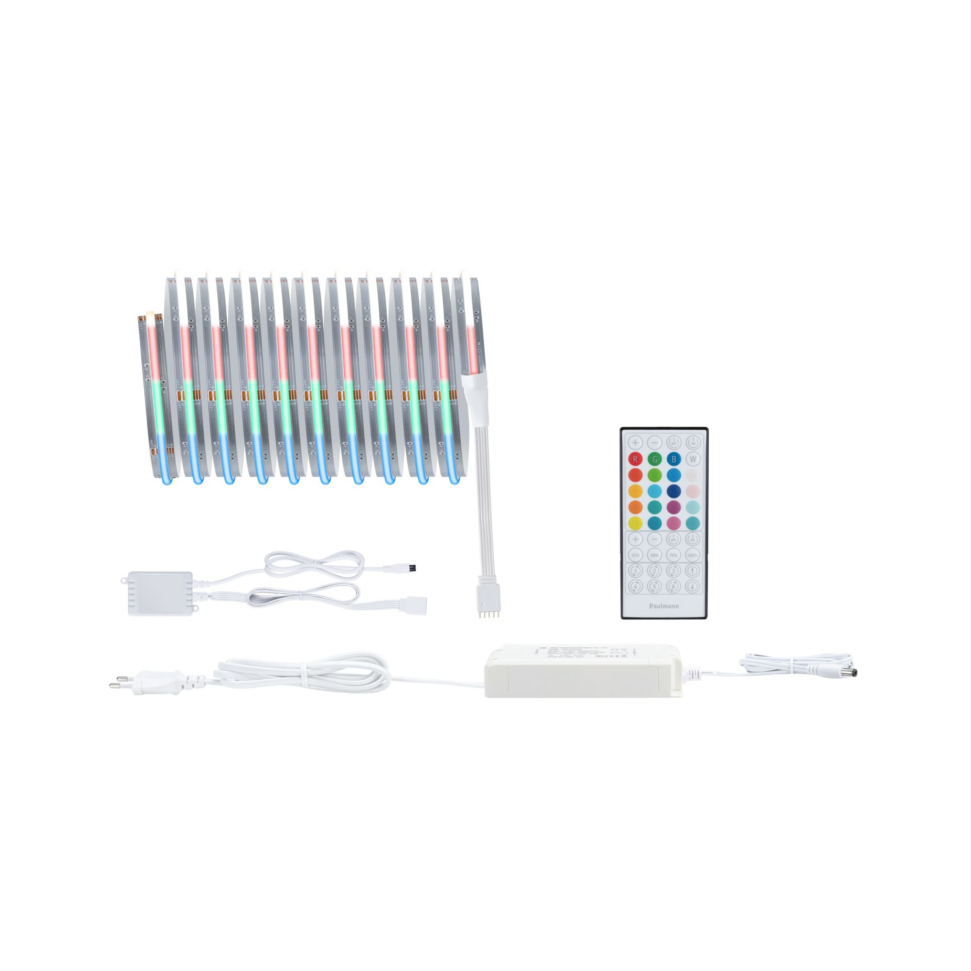 P 71201 MaxLED 1000 LED Strip Full-Line COB základní sada 3m 27W 1038lm/m 896 LEDs/m RGBW+ 60VA - PAULMANN