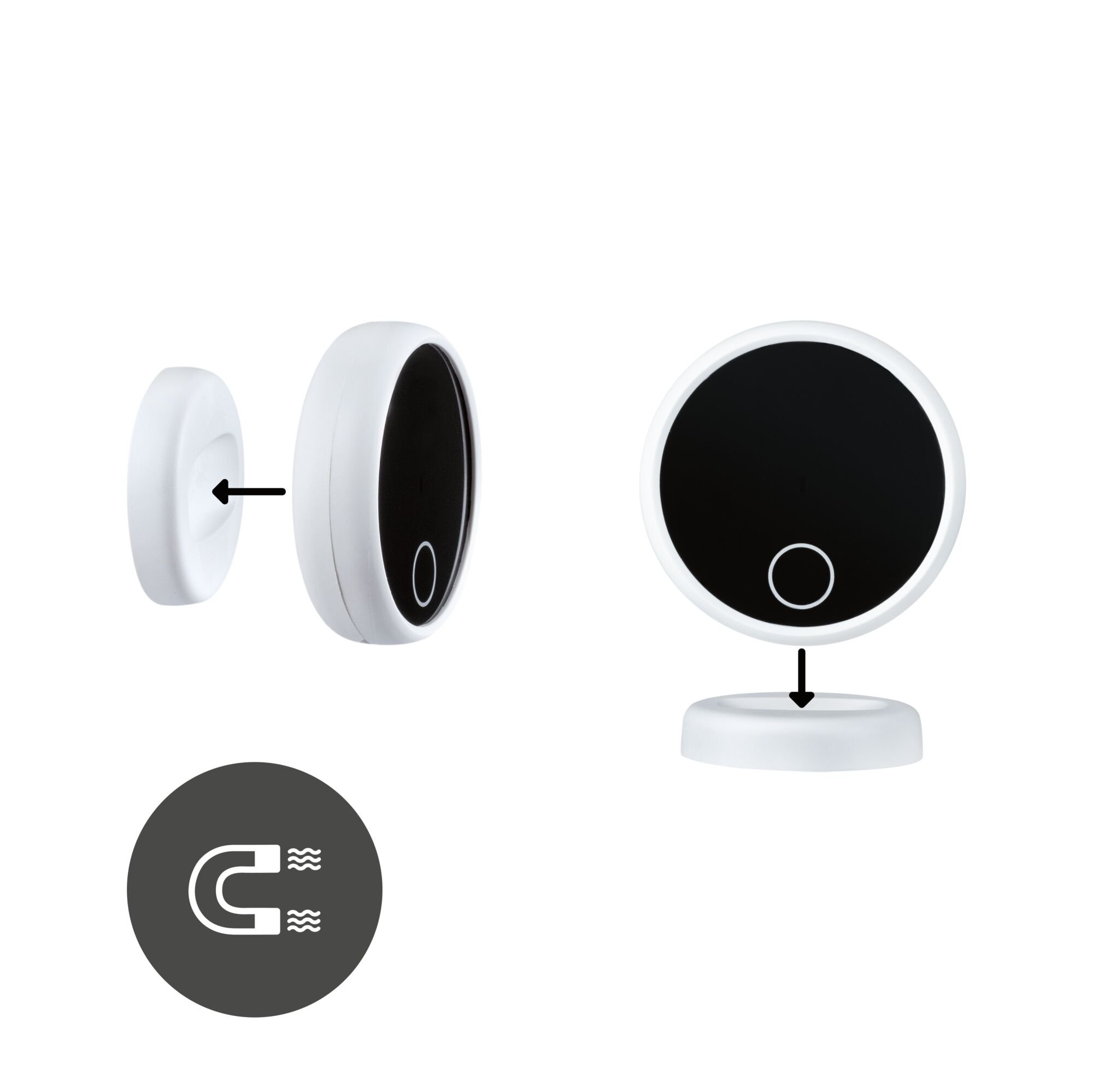 P 71225 MaxLED senzor Wireless Touch DC 24V max. 144W bílá/černá - PAULMANN (obrázek 4)
