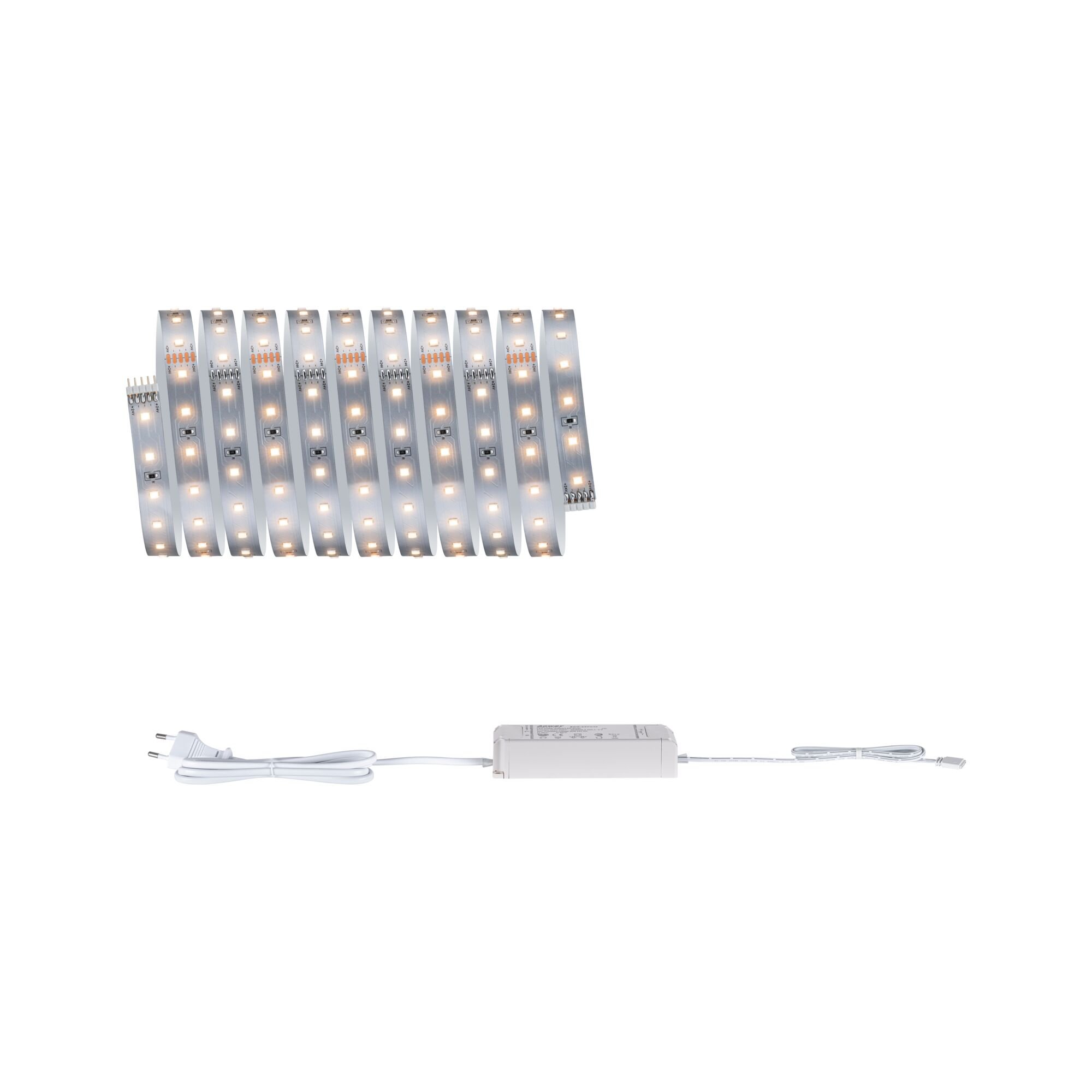 P 71231 MaxLED 500 LED Strip teplá bílá základní sada 3m 11W 550lm/m 64 LEDs/m 2700K 30VA - PAULMANN