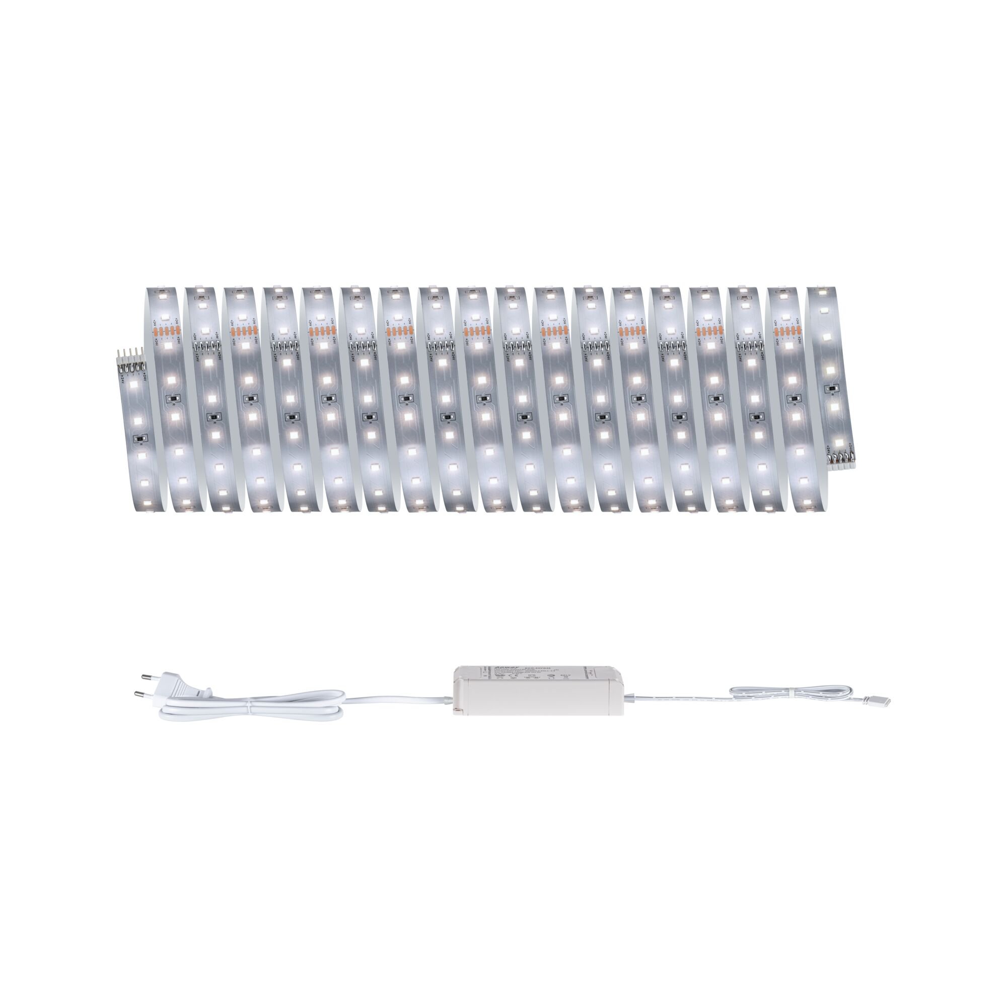 P 71235 MaxLED 500 LED Strip neutrální bílá základní sada 10m 28W 550lm/m 64 LEDs/m 4000K 40VA - PAULMANN