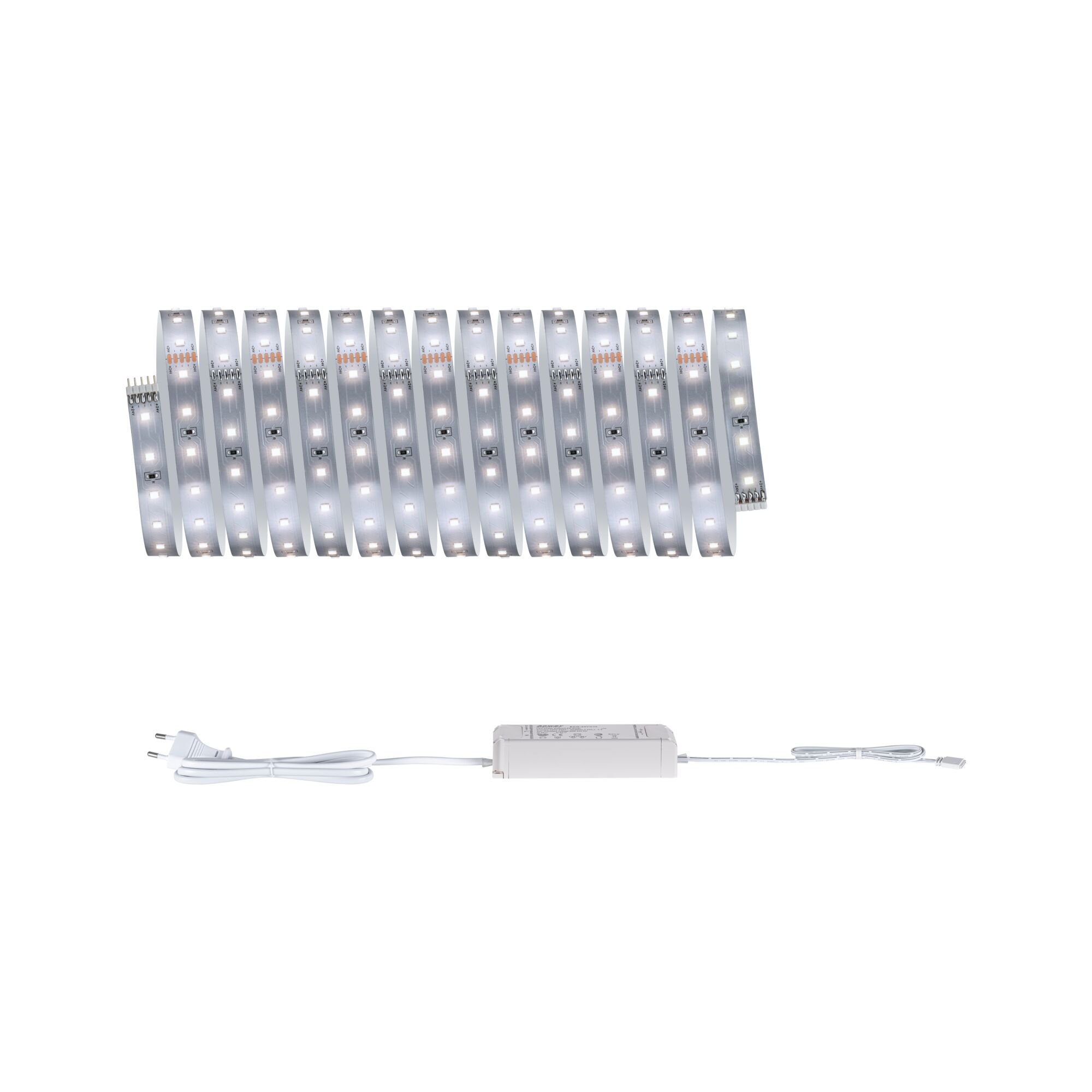 P 71236 MaxLED 500 LED Strip neutrální bílá základní sada 5m 17W 550lm/m 64 LEDs/m 4000K 30VA - PAULMANN