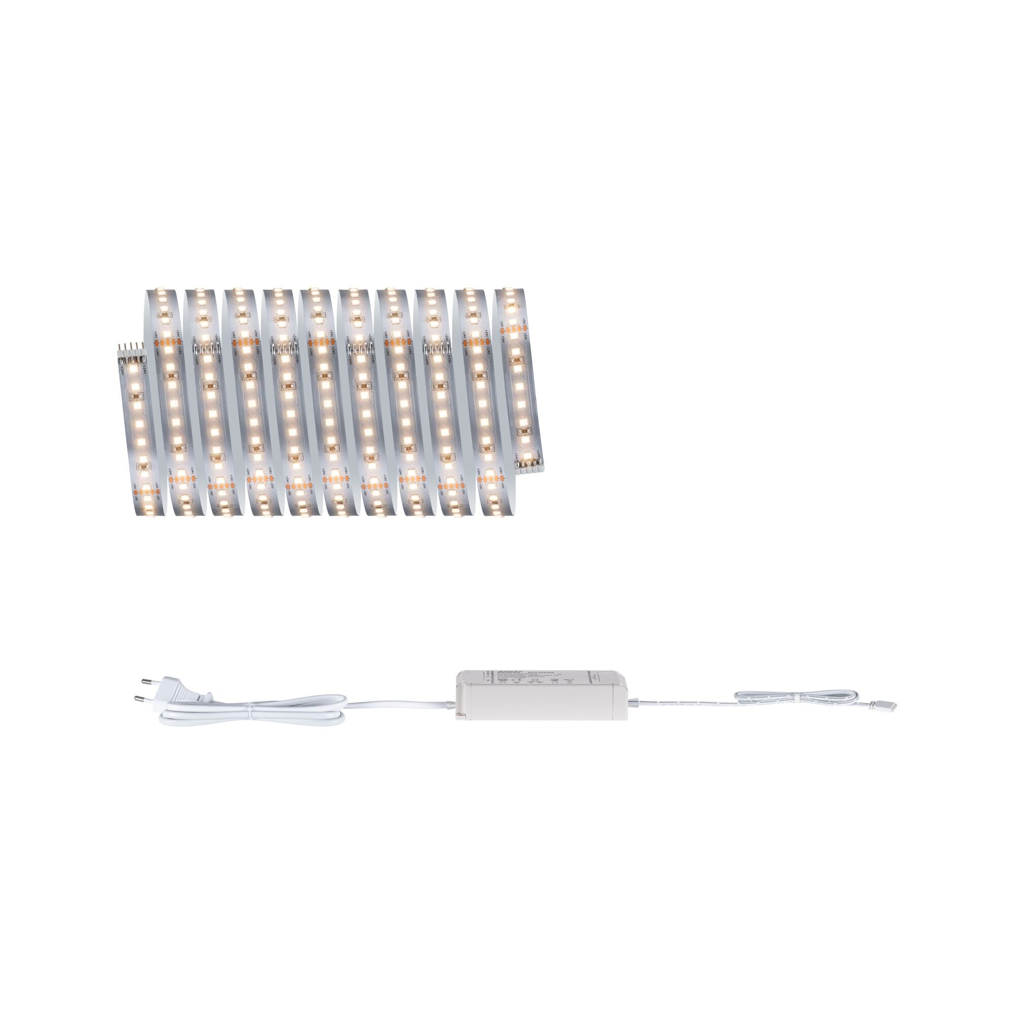 P 71242 MaxLED 1000 LED Strip teplá bílá základní sada 3m 22W 1100lm/m 128 LEDs/m 2700K 40VA - PAULMANN