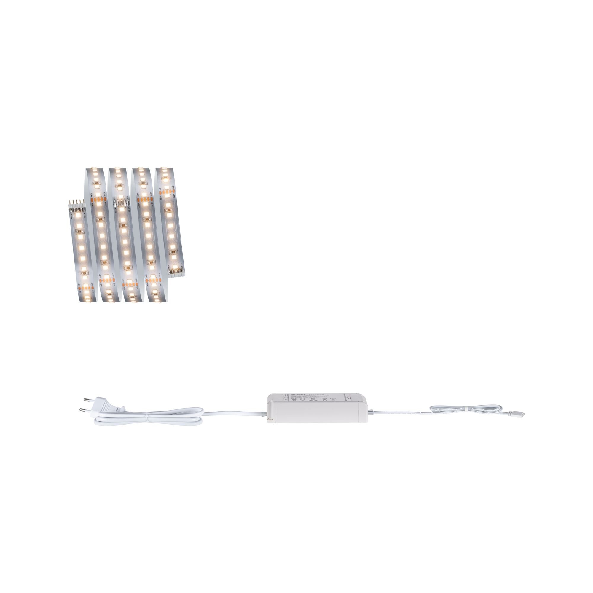 P 71243 MaxLED 1000 LED Strip teplá bílá základní sada 1,5m 11W 1100lm/m 128 LEDs/m 2700K 30VA - PAULMANN