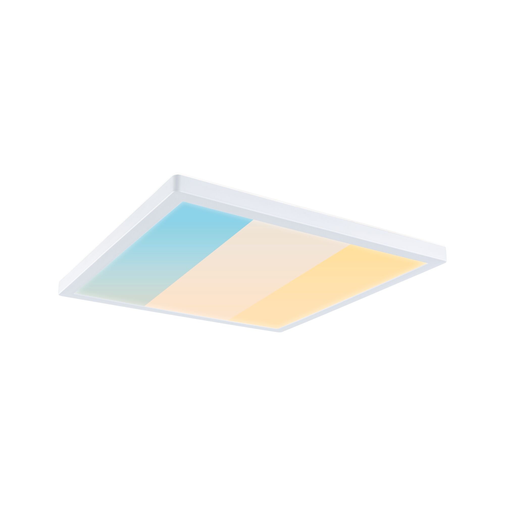 P 71255 LED Panel Atria Shine IP44 hranaté mm 15,7W 3000 - 6500K bílá - PAULMANN