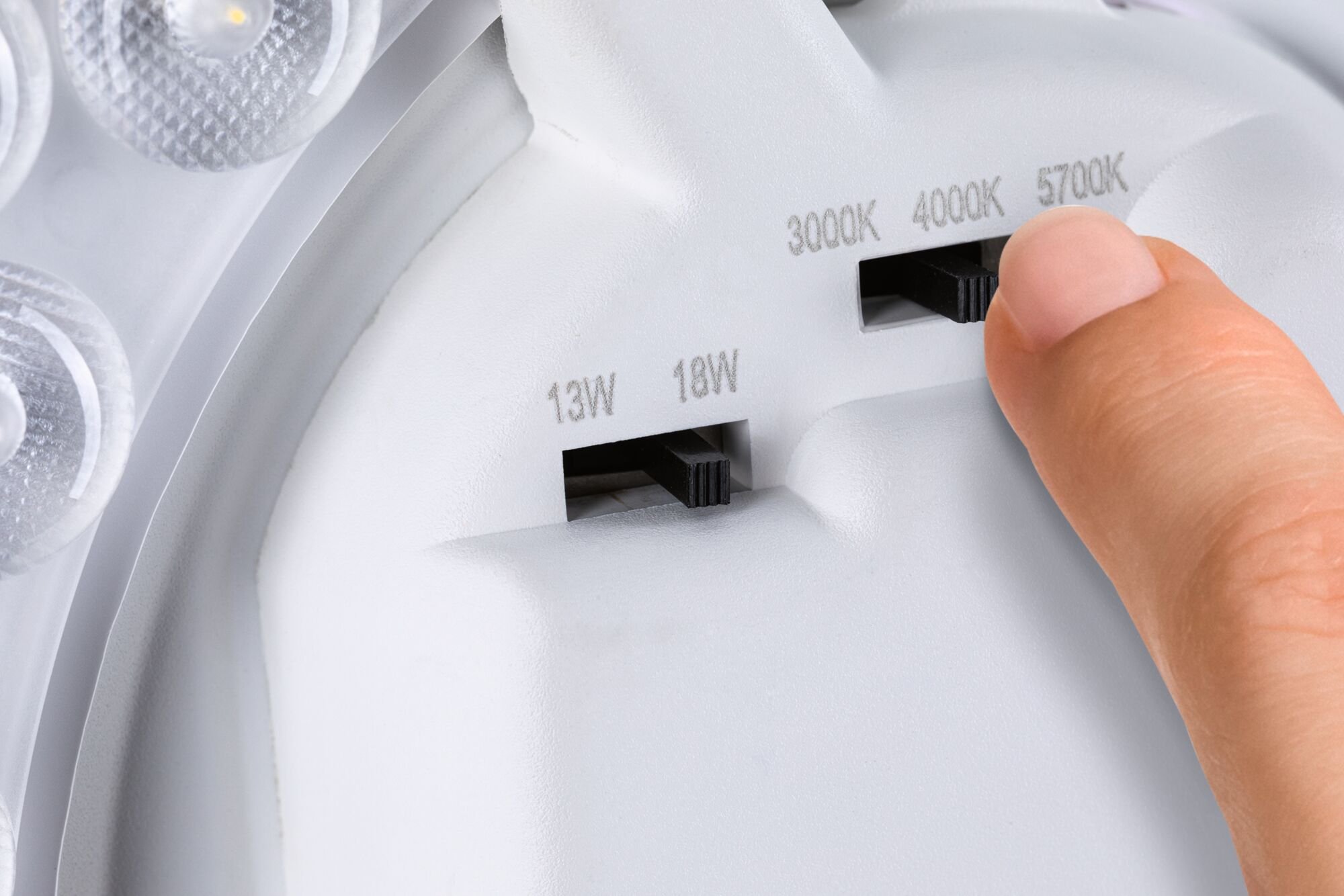 P 75406 LED stropní svítidlo Leonis II IP44 3000 - 5700K 230V 16,5W bílá - PAULMANN (obrázek 7)