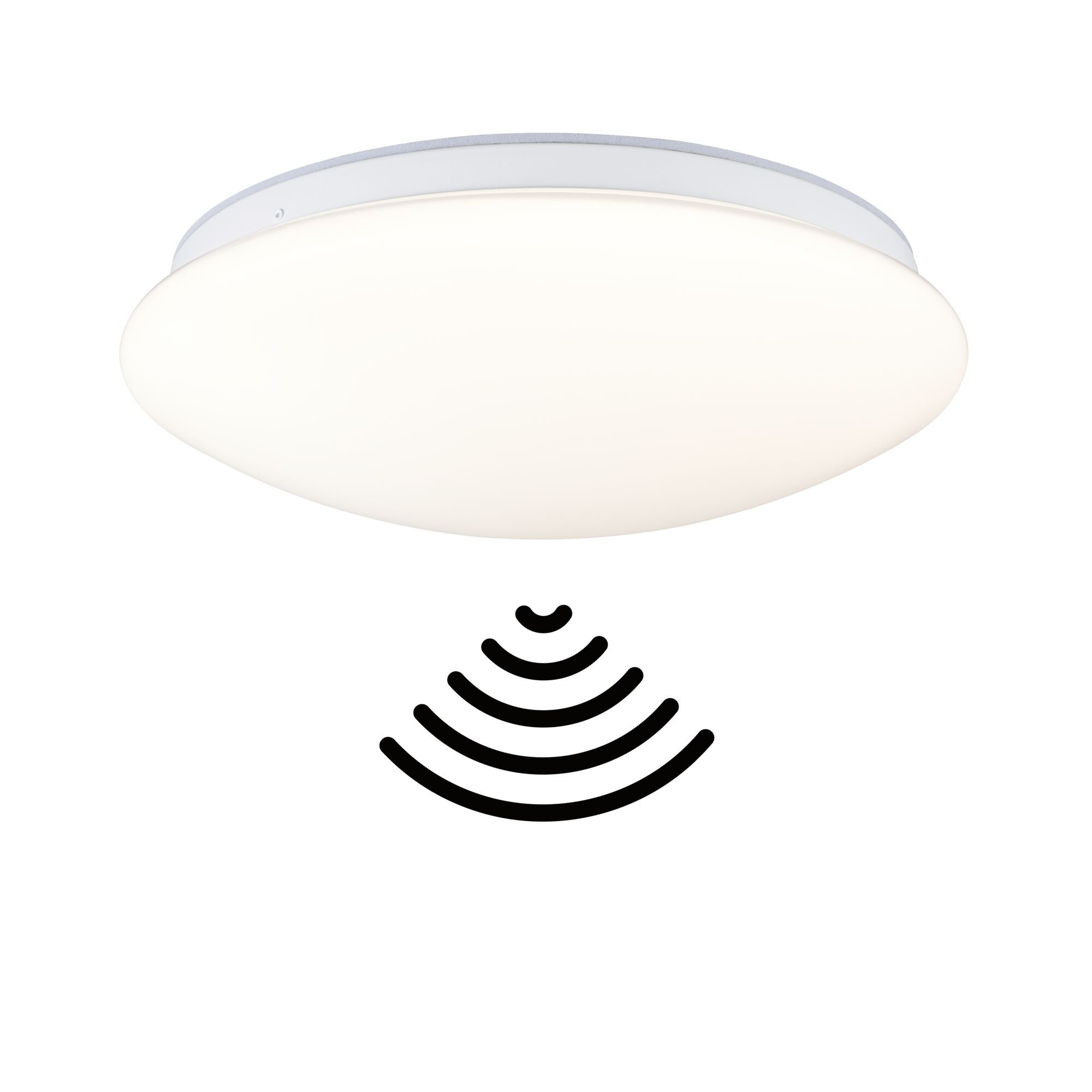 P 75407 LED stropní svítidlo Leonis II soumrakové a pohybové čidlo (HF) IP44 3000 - 5700K 230V 16,5W bílá - PAULMANN