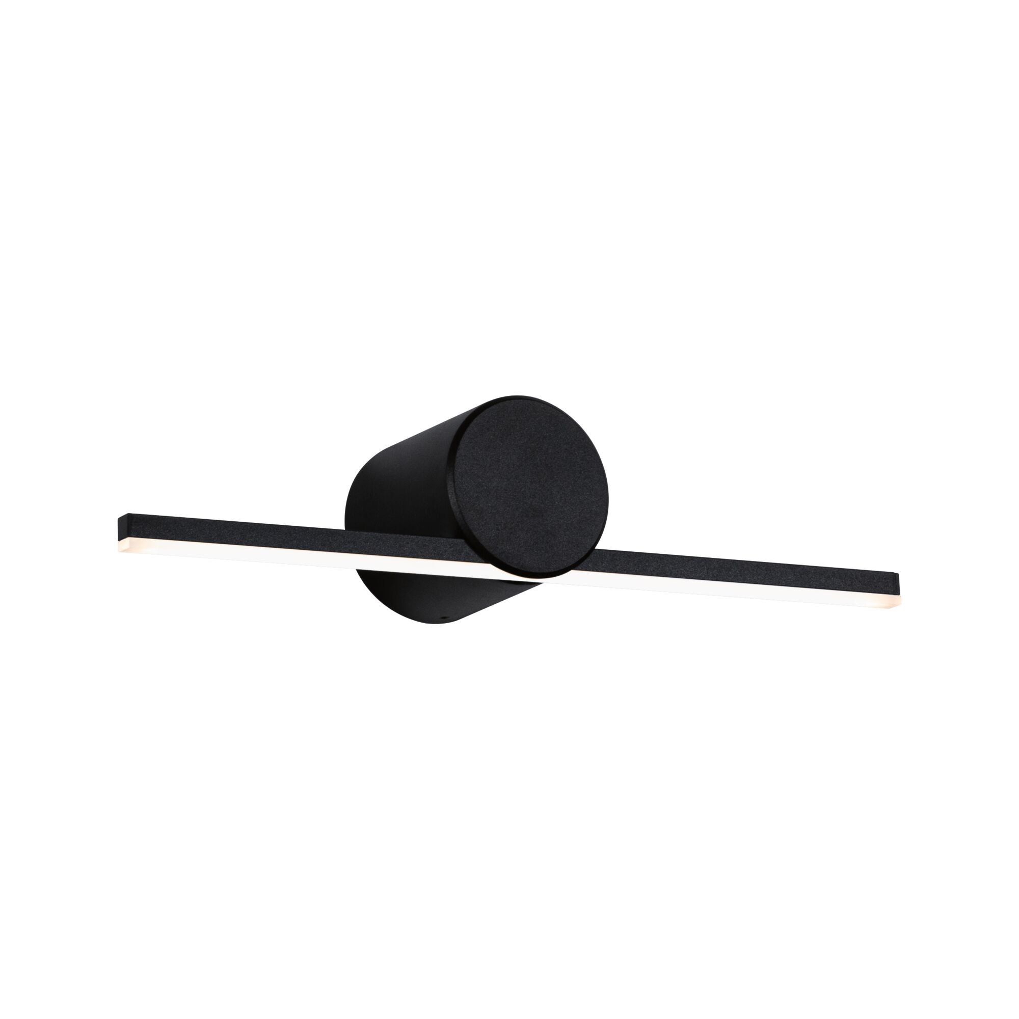P 75410 LED svítidlo k zrcadlu Sava IP44 3000K 230V 4,2W černá mat - PAULMANN