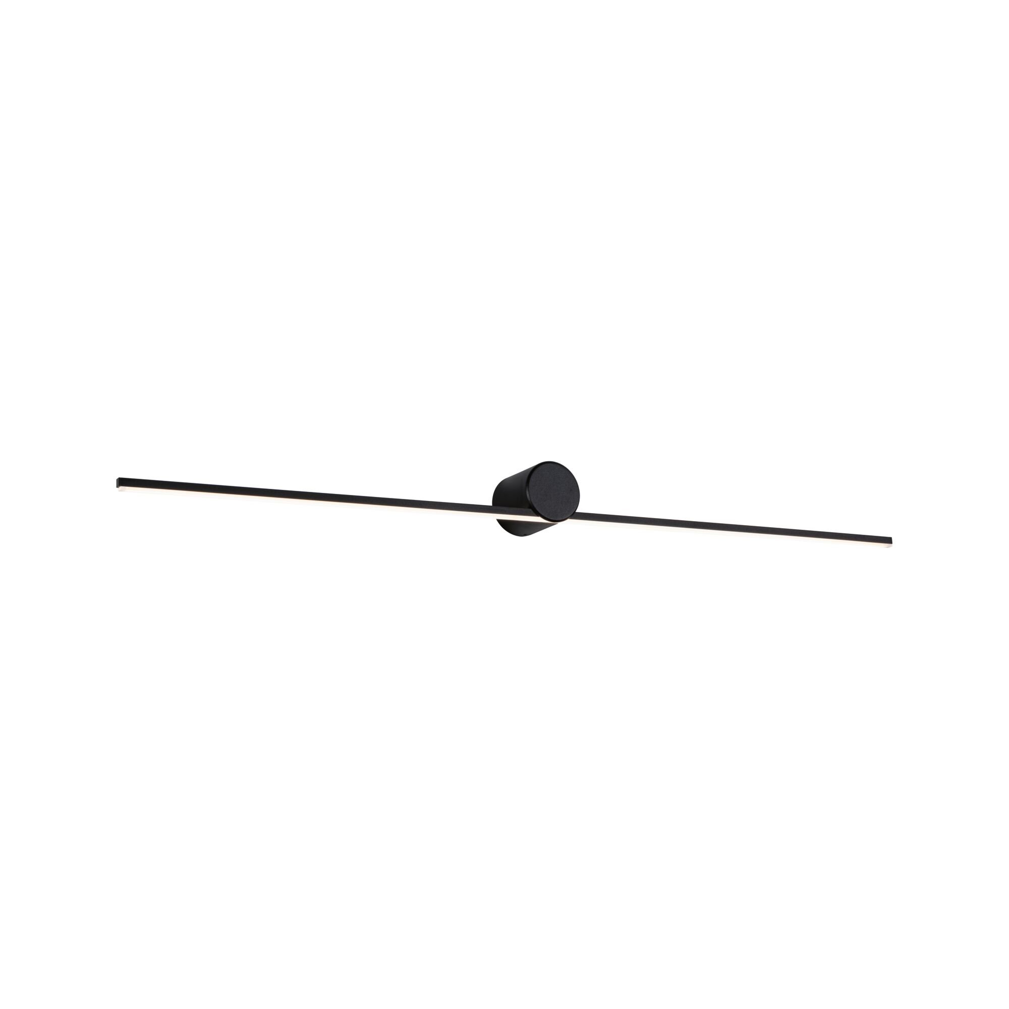 P 75412 LED svítidlo k zrcadlu Sava IP44 3000K 230V 7,5W černá mat - PAULMANN