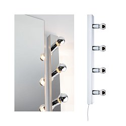 Obrázek pro produkt Svítidlo k zrcadlu Regula II E14 230V max. 4x40W stmívatelné chrom - PAULMANN