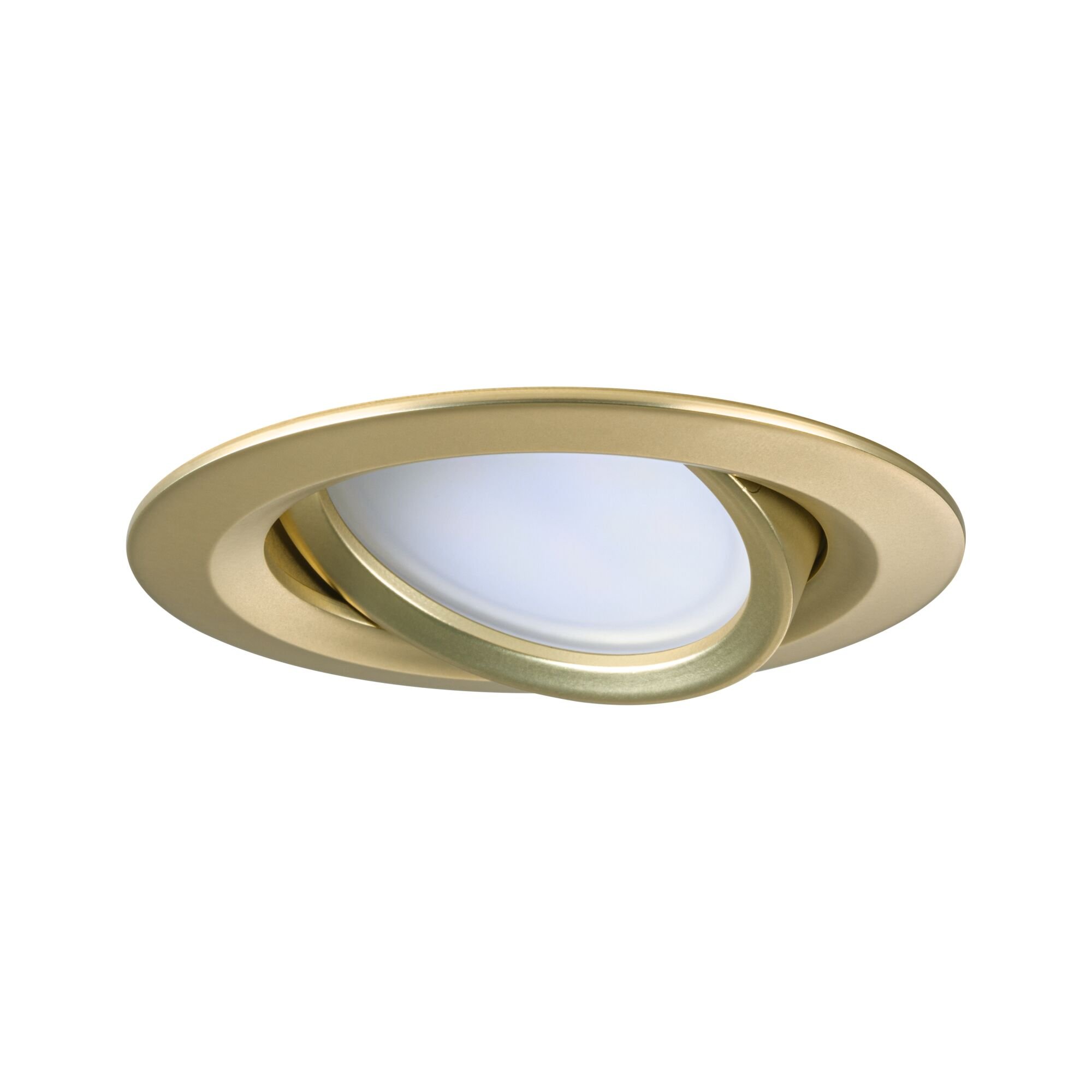 P 92406 LED vestavné svítidlo 3-krokové-stmívatelné Nova Coin základní sada výklopné kruhové 84mm 50° Coin 3x6W 230V stmívatelné 2700K zlatá mat - PAULMANN (obrázek 5)