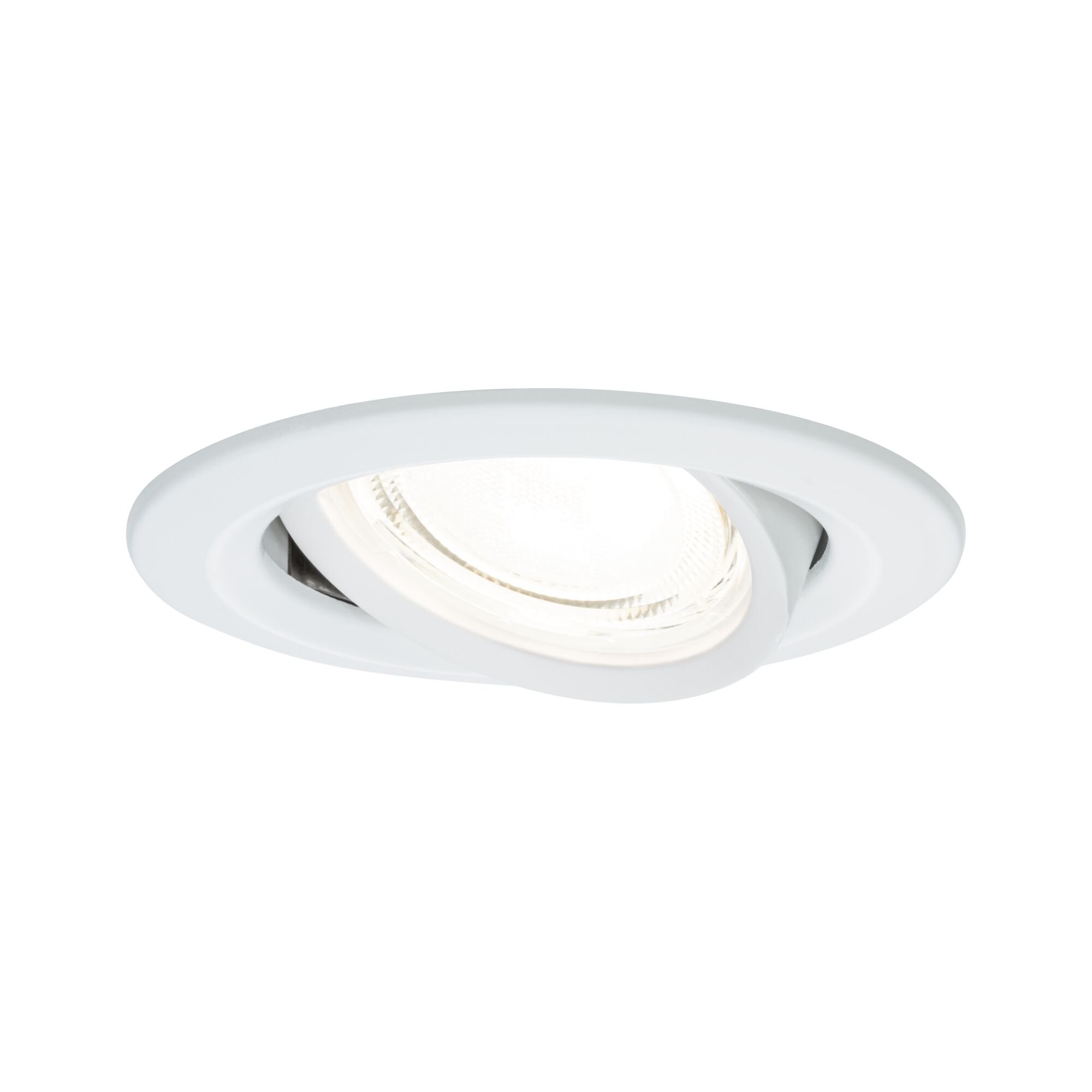 P 92453 LED vestavné svítidlo Nova Coin samostatné svítidlo kruhové 84mm 50° 2,8W 230V 4000K bílá mat - PAULMANN