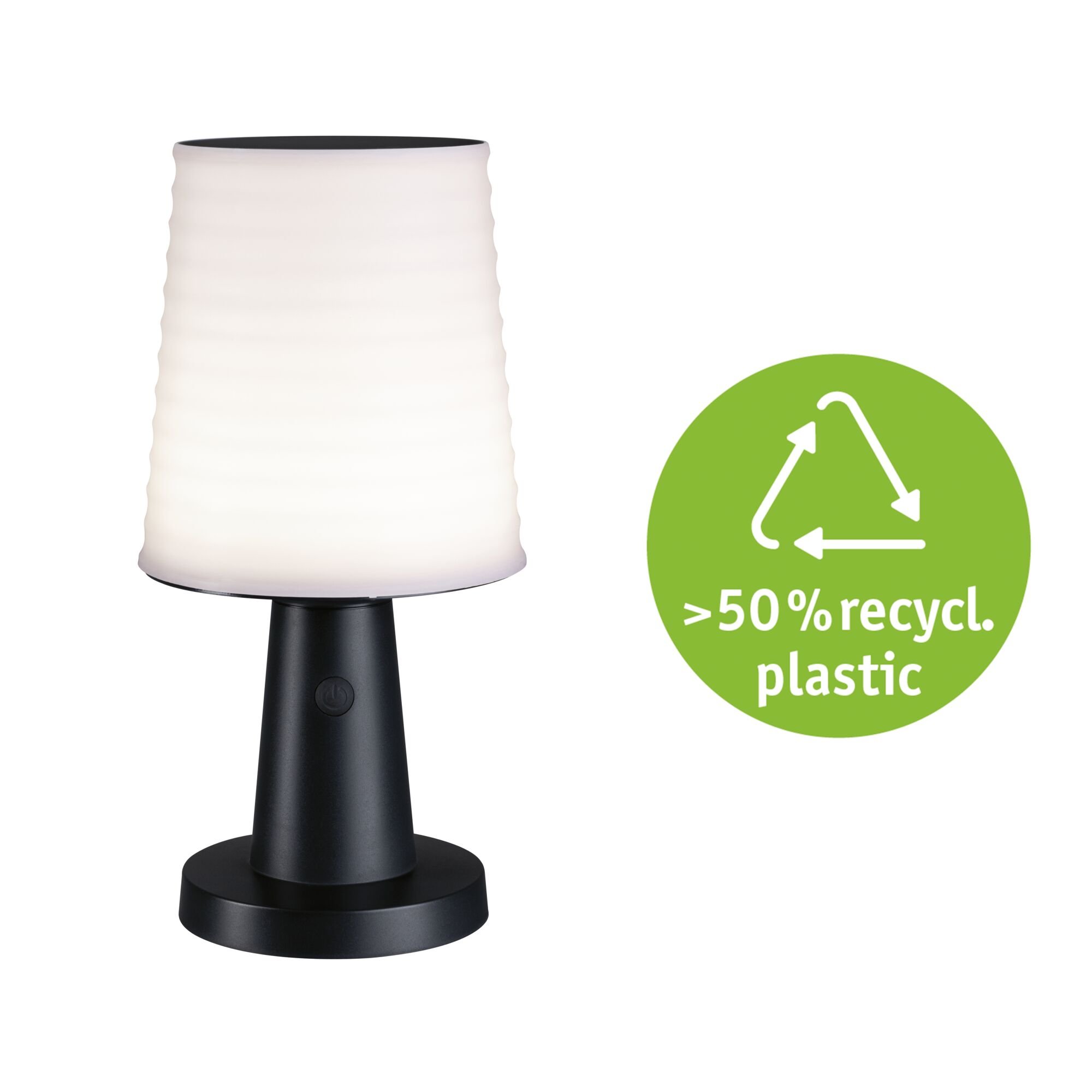 P 94611 Solární LED stolní lampa Ilanga IP44 2700K antracit - PAULMANN