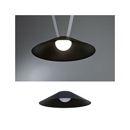 Obrázek pro produkt ULine LED závěsné svítidlo Cone 12W 350mm 3000K černá - PAULMANN