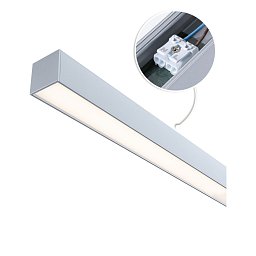 Obrázek pro produkt Linion napájení Power Channel 230/24V 17W matný chrom 1m - PAULMANN