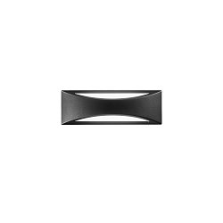 Obrázek pro produkt Venkovní nástěnné svítidlo LED WEISS hliník černá 16W 1800LM CCT IP54 35x12x11,3 cm - FANEUROPE