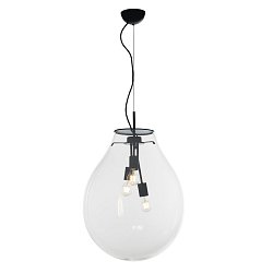 Obrázek pro produkt Závěsné svítidlo Azuma, průhledné, 3xE27, 48x196,2 cm - FANEUROPE