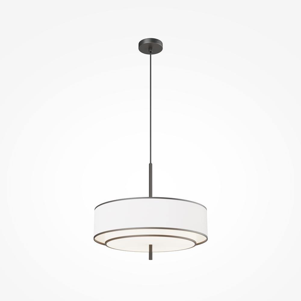 M MOD613PL-05W Závěsné svítidlo Bergamo E27 5x60W černá/bílá kov - MAYTONI